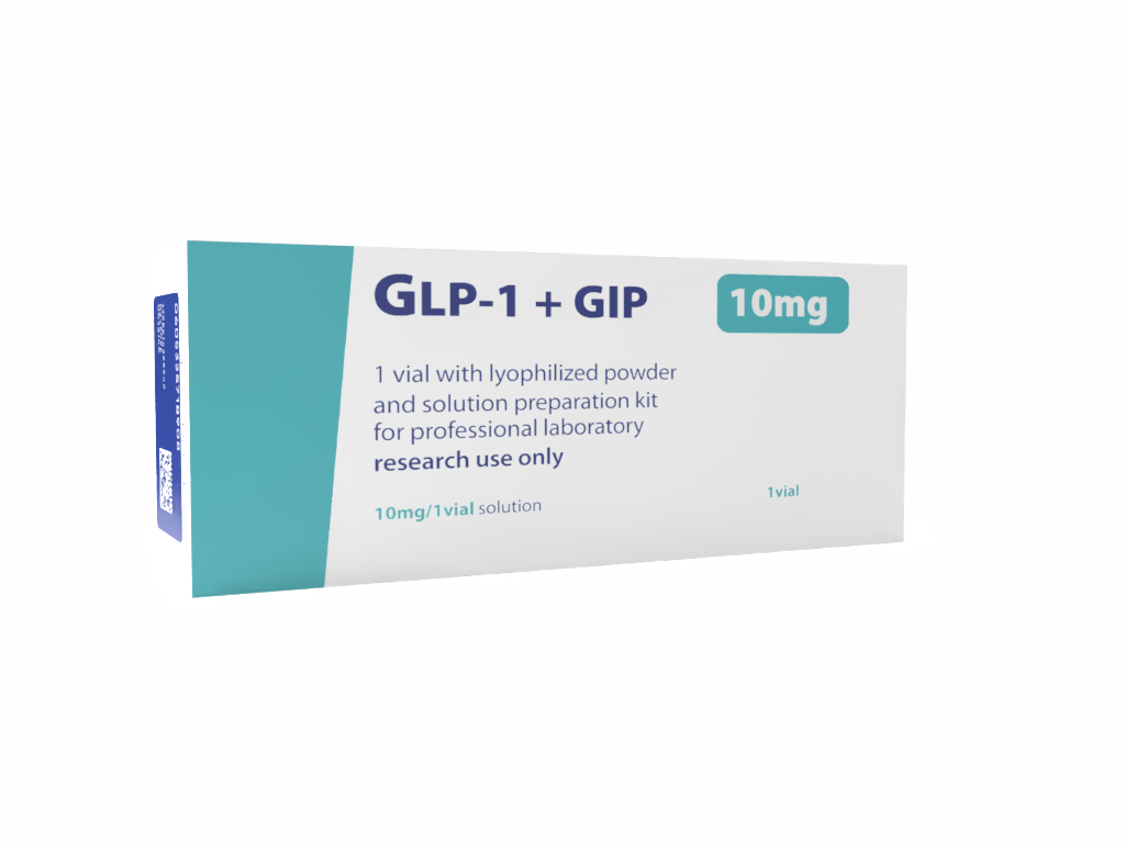 GLP-1 GIP 10mg Tirzepatyd - podwójna siła w normowaniu cukru we krwi