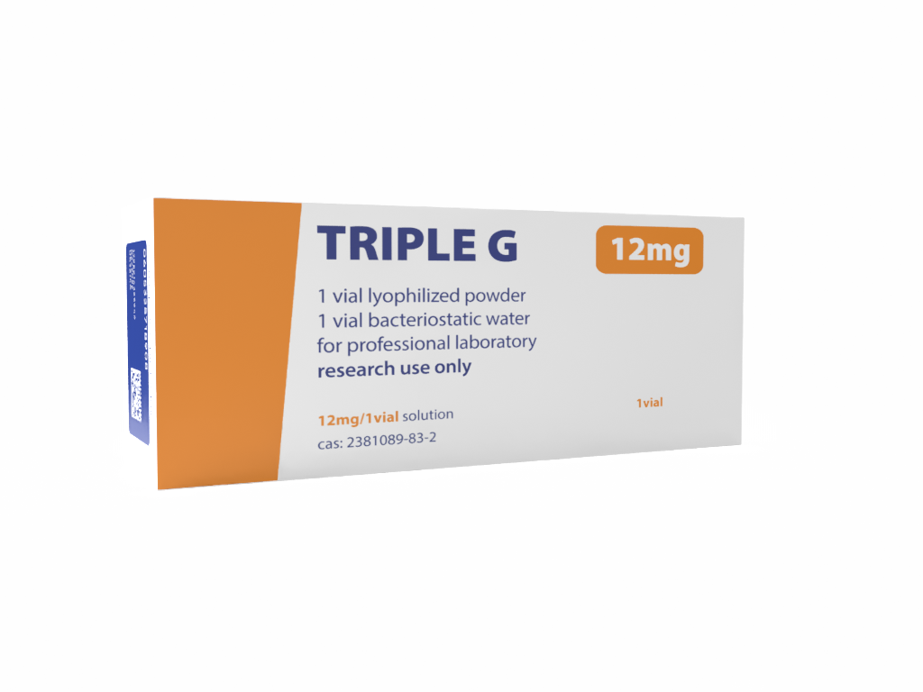 Retatrutide 12 mg to eksperymentalny peptyd opracowany przez firmę Eli Lilly do leczenia otyłości i cukrzycy typu 2