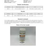 Analiza jakościowa HPLC produktu BAM15